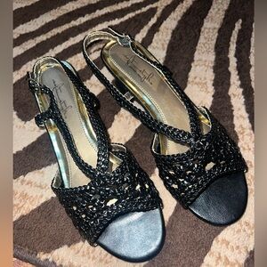 Soft style black dress shoes. Size 9M. EUC